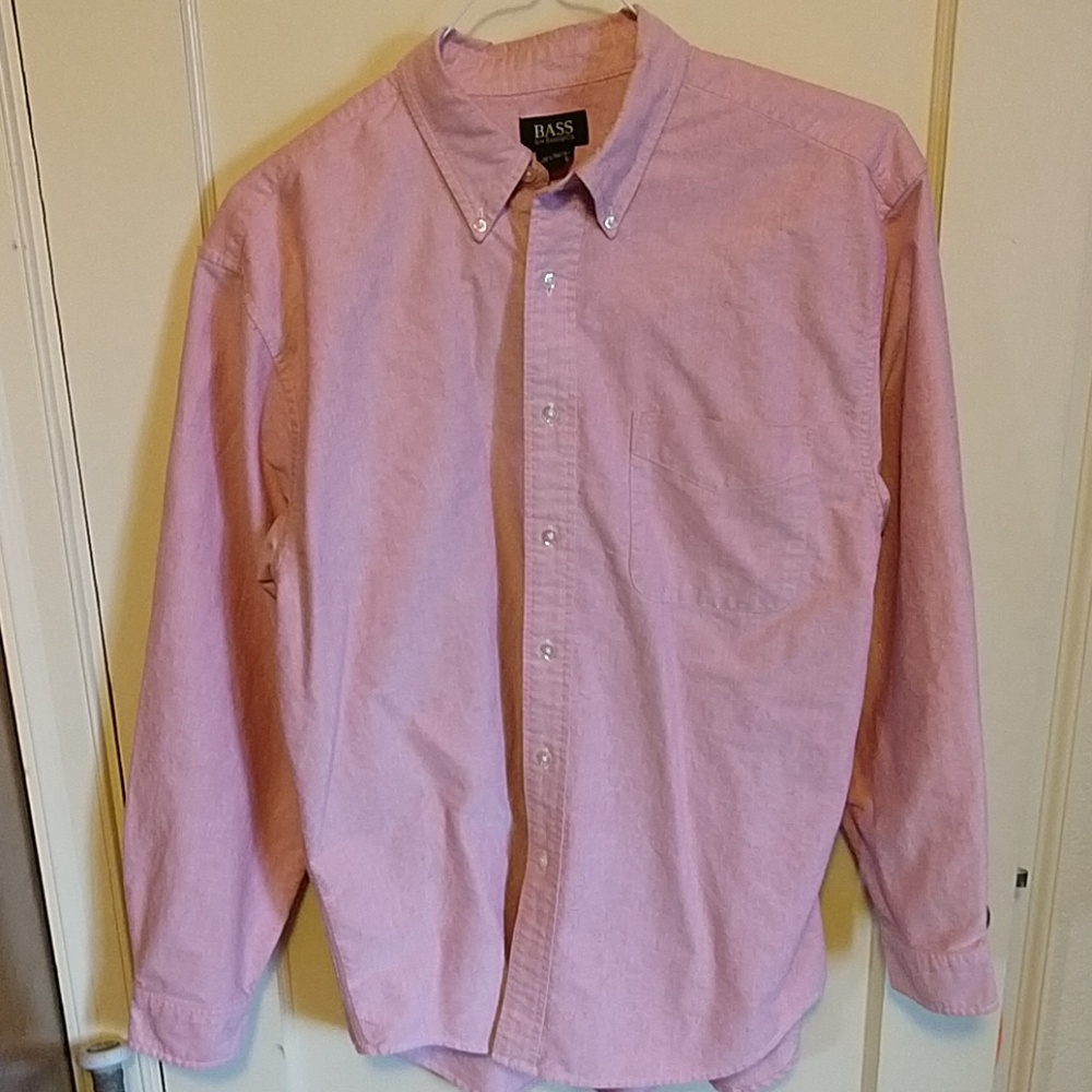 Bass Pink Dress Shirt